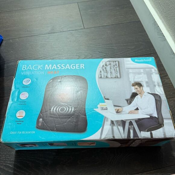 Back Massager Vibration Heat - Picture 1 of 3